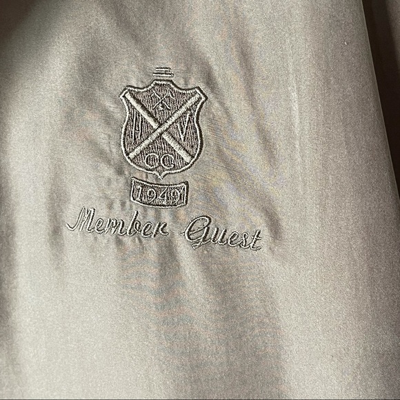 Bobby Chan 1/2 Zip golf Jacket Vest Silk M - Picture 2 of 8